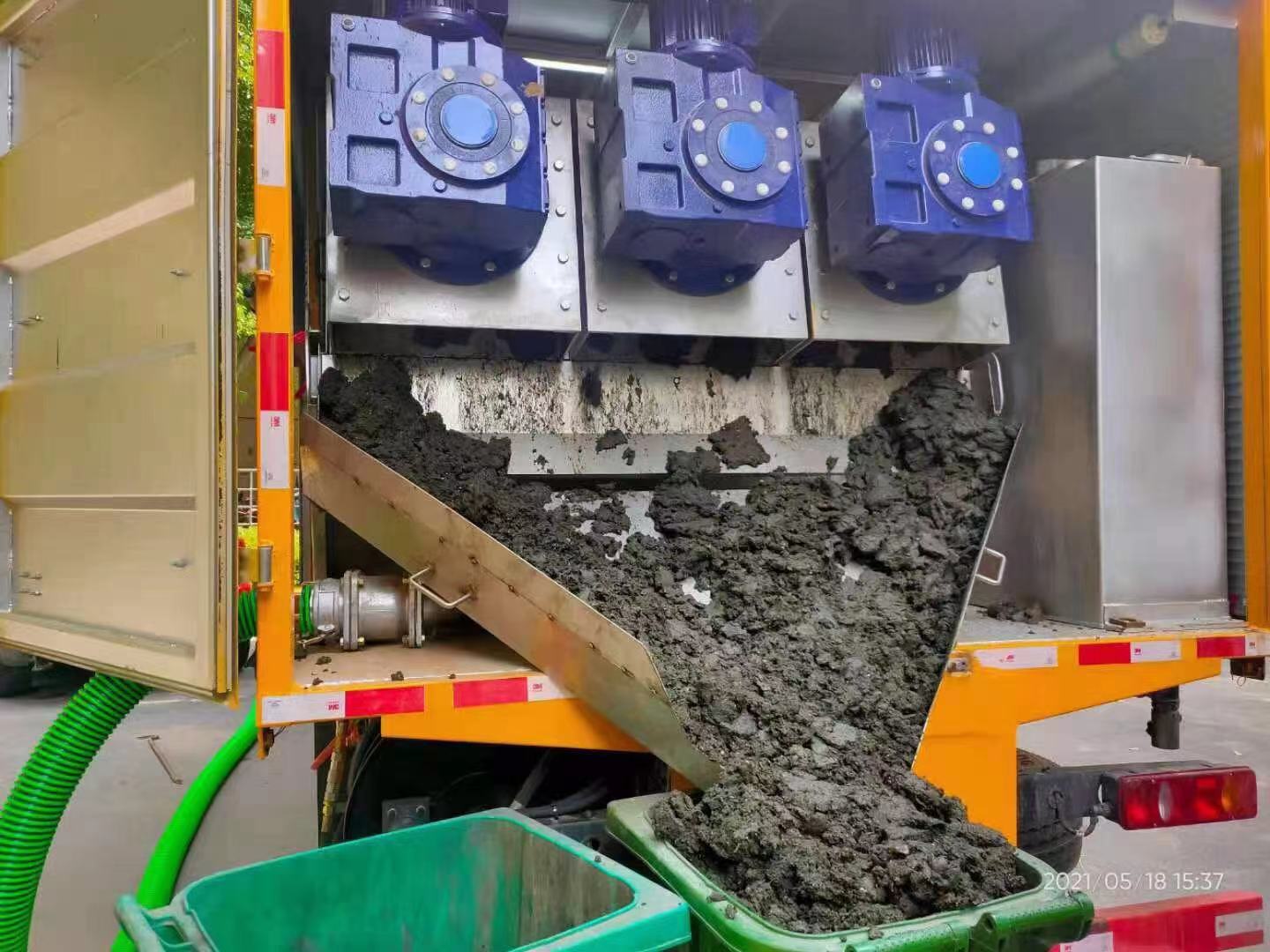 靖西化粪池清掏城市维护站-泥浆净化干湿分离处理